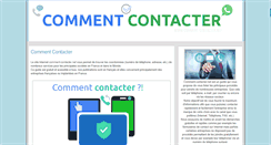 Desktop Screenshot of comment-contacter.net